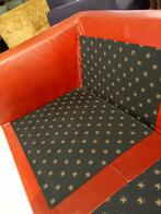 Machalke Lederen Bankstel Set, Huis en Inrichting, Fauteuils, Gebruikt, ., Ophalen of Verzenden, Machalke