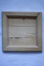 Houten flat 21x21cm, Ophalen of Verzenden, Nieuw, Materiaal