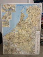 Landkaart Nederland op Magnetisch Bord, BxH: 1,20 x 2 m., Ophalen, 1800 tot 2000, Nederland, Landkaart