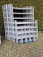 Skyworks aluminium rolsteiger 10.20, Doe-het-zelf en Verbouw, Steigers, Ophalen, Gebruikt, Rolsteiger of Kamersteiger, 5 meter of hoger