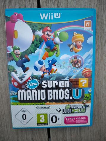 New Super Mario Bros + Luigi voor de Wii U. beschikbaar voor biedingen