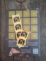 3 Artiszegels en lege spaarkaart, Ophalen of Verzenden, Overige soorten, Zegels, Bonnen of Punten