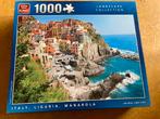 Legpuzzel 1000 stukjes Italia/Liguria/Manarola, Ophalen of Verzenden, 500 t/m 1500 stukjes, Zo goed als nieuw