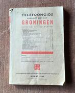 Telefoonboek Telefoongids Groningen maart -december 1962, Ophalen of Verzenden, 20e eeuw of later, Gelezen