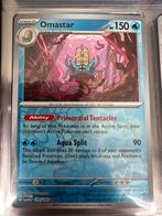 Omastar (MEW 151) 139/165 reverse holo rare, Hobby en Vrije tijd, Verzamelkaartspellen | Pokémon, Nieuw, Foil, Ophalen of Verzenden