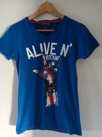 Blauw tshirt outfitters nation  beschikbaar voor biedingen