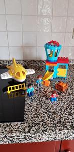 Duplo set, vliegveld 10871, Kinderen en Baby's, Speelgoed | Duplo en Lego, Ophalen of Verzenden, Zo goed als nieuw, Complete set