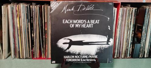 Mink DeVille - each Word's A Beat Of My Heart, Cd's en Dvd's, Vinyl | Rock, Gebruikt, Poprock, 12 inch, Ophalen of Verzenden