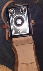 Agfa lederen Synchro Box, een vintage middenformaat, Ophalen of Verzenden, 1940 tot 1960, Fototoestel