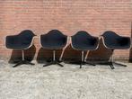 4 Herman Miller (Vitra) Dax stoelen van Charles & Ray Eames, Vier, Gebruikt, Vintage, Ophalen of Verzenden
