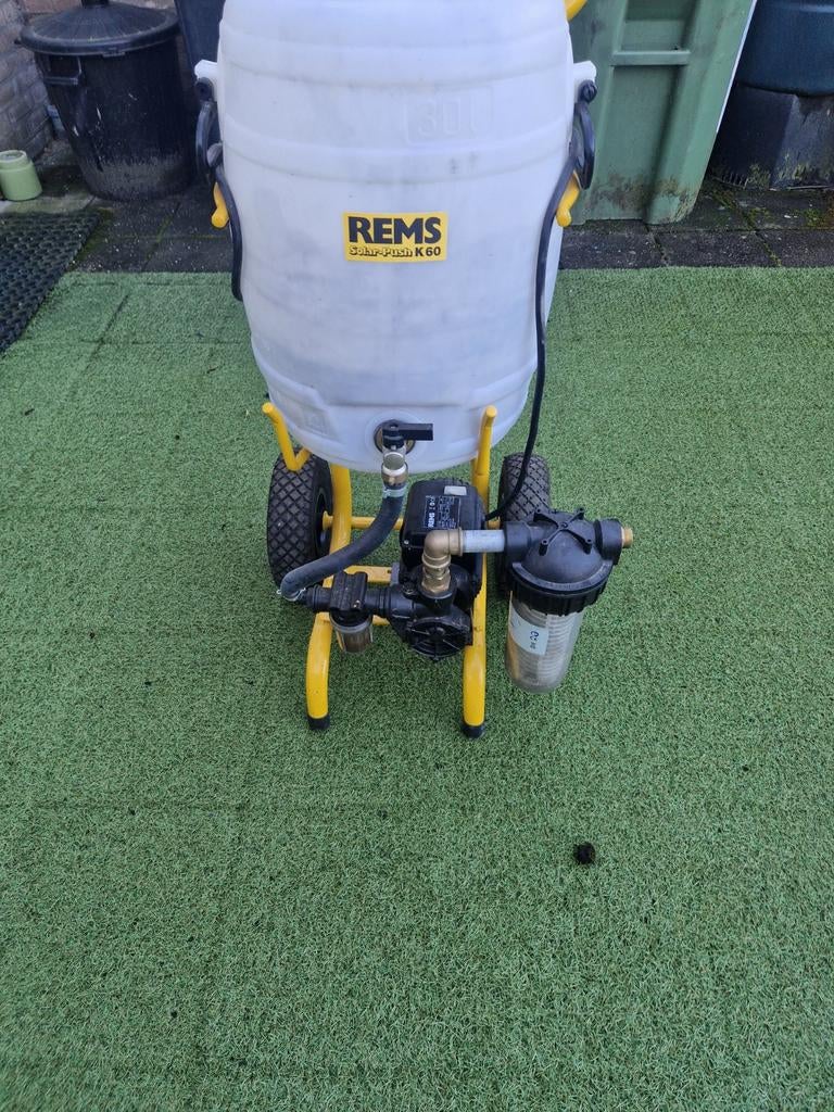 REMS Solar-Push K 60 Spoelmachine incl grote filter!, Ophalen