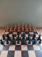 Staunton schaakset revanche koning 9 cm, Hobby en Vrije tijd, Gezelschapsspellen | Bordspellen, Ophalen of Verzenden