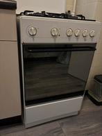 Gasfornuis met elektrische oven, Witgoed en Apparatuur, Fornuizen, Ophalen, 4 kookzones, Zo goed als nieuw, Gas