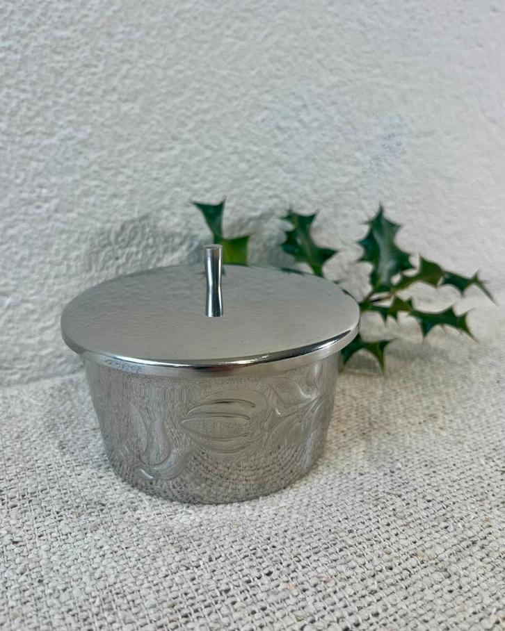 Botervloot Alfra Alessi 18/10 stainless steel jaren 60, Antiek en Kunst, Antiek | Goud en Zilver, Ophalen of Verzenden