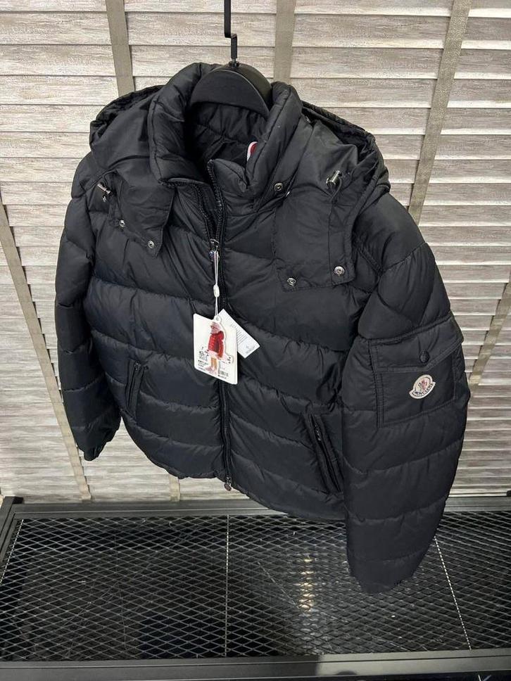 Moncler maya jas, Kleding | Heren, Jassen | Winter, Zo goed als nieuw, Zwart, Ophalen of Verzenden