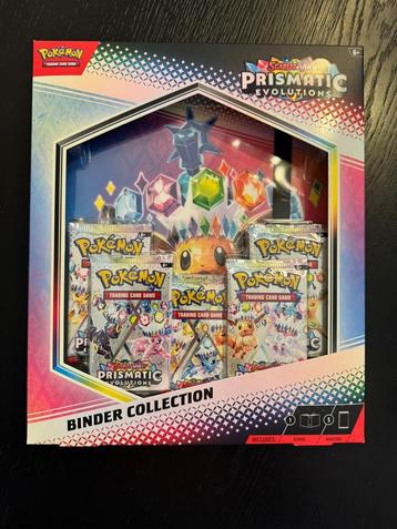 Pokémon - Prismatic Evolutions Binder Collection beschikbaar voor biedingen