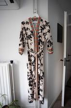 Jurk zwart patroon gekleurde details New Collection maat M, Maat 38/40 (M), Overige kleuren, Ophalen of Verzenden, Zo goed als nieuw