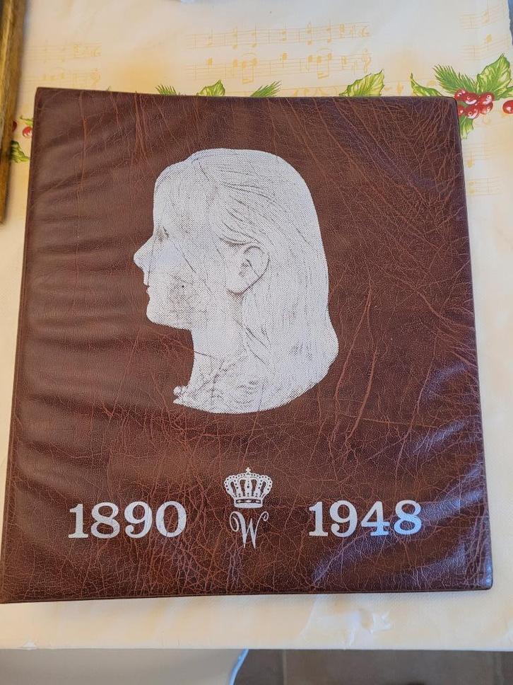 map 1890-1948 gulden tijd met inhoud, Postzegels en Munten, Munten | Nederland, Koningin Wilhelmina, Ophalen of Verzenden