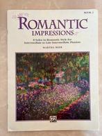 Romantic Impressions Martha Mier pianoboek DEEL 2, Muziek en Instrumenten, Bladmuziek, Klassiek, Les of Cursus, Ophalen of Verzenden