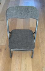 Zo goed als nieuwe opklapstoel, Huis en Inrichting, Stoelen, Ophalen of Verzenden, Zo goed als nieuw, Metaal, Eén
