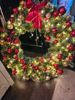 Professionele kwaliteit koppelbare kerstkrans 130 cm, Diversen, Ophalen, Zo goed als nieuw
