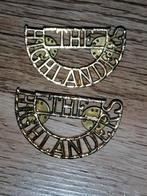 The Highlanders emblemen, Verzamelen, Ophalen of Verzenden, Landmacht, Engeland, Embleem of Badge
