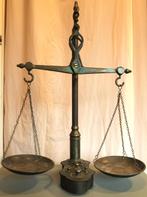 Oude apothekers weegschaal "De Gaper", Antiek en Kunst, Ophalen, Koper