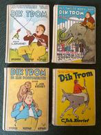Dik Trom boeken, 4 stuks, jaren '50, Ophalen of Verzenden, Gelezen