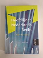 Hoofdlijnen Nederlands Recht, Boeken, Ophalen of Verzenden, Zo goed als nieuw