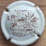 Champagnecapsule Marcel HOSTOMME licht crème & bruin nr. 29a, Verzamelen, Wijnen, Ophalen of Verzenden, Nieuw, Frankrijk, Champagne