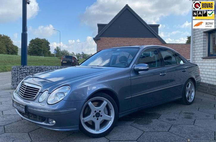 Mercedes-Benz E-klasse 500 Elegance LPG/ Luchtvering/ Pano/, Auto's, Mercedes-Benz, Bedrijf, Te koop, E-Klasse, ABS, Airbags, Airconditioning