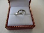 Zilveren ring 17.5 mm. fantasie model 835 zilver, Verzenden, Zo goed als nieuw, 17 tot 18, Dame