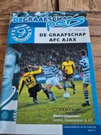 DE GRAAFSCHAP  - AJAX , PROGRAMMABOEKJE, Ophalen of Verzenden, Zo goed als nieuw, Ajax