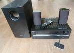 ONKYO Receiver + Sub woofer + Luidspr.set + BlueTooth + Afst, Ophalen, Zo goed als nieuw, Speakers, Overige merken