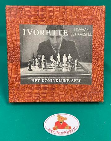 Ivorette, het koninklijke spel - een Homas schaakspel beschikbaar voor biedingen