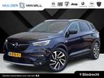 Opel Grandland X Ultimate 1.6 Turbo 180pk EAT8 | 1.600 KG TR, Auto's, 1380 kg, 4 cilinders, Blauw, Leder