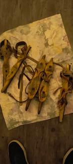 Vintage Houten Friese Doorlopers Schaatsen, Antiek en Kunst, Ophalen of Verzenden