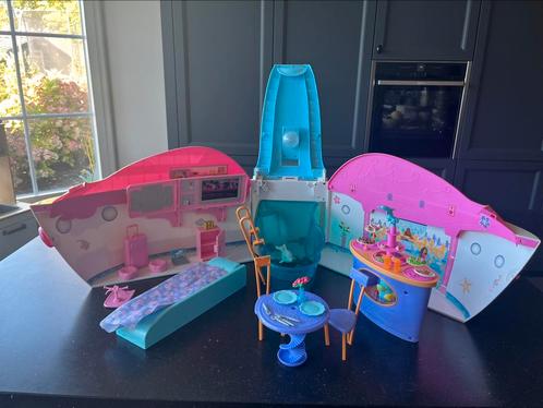 Barbie party cruiseschip, Kinderen en Baby's, Speelgoed | Poppenhuizen, Gebruikt, Ophalen