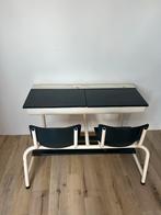 Vintage kinderbureautje / schoolbankje, Antiek en Kunst, Ophalen of Verzenden