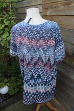 Jurk blauw/ rood Paprika tg5 (52) AANBIEDING Vaste prijs, Kleding | Dames, Blauw, Maat 46/48 (XL) of groter, Ophalen of Verzenden