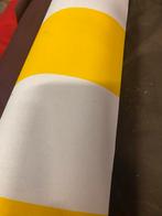 2 Rol Zonwering Doek, Ophalen, Geel, 30 tot 120 cm, Polyester