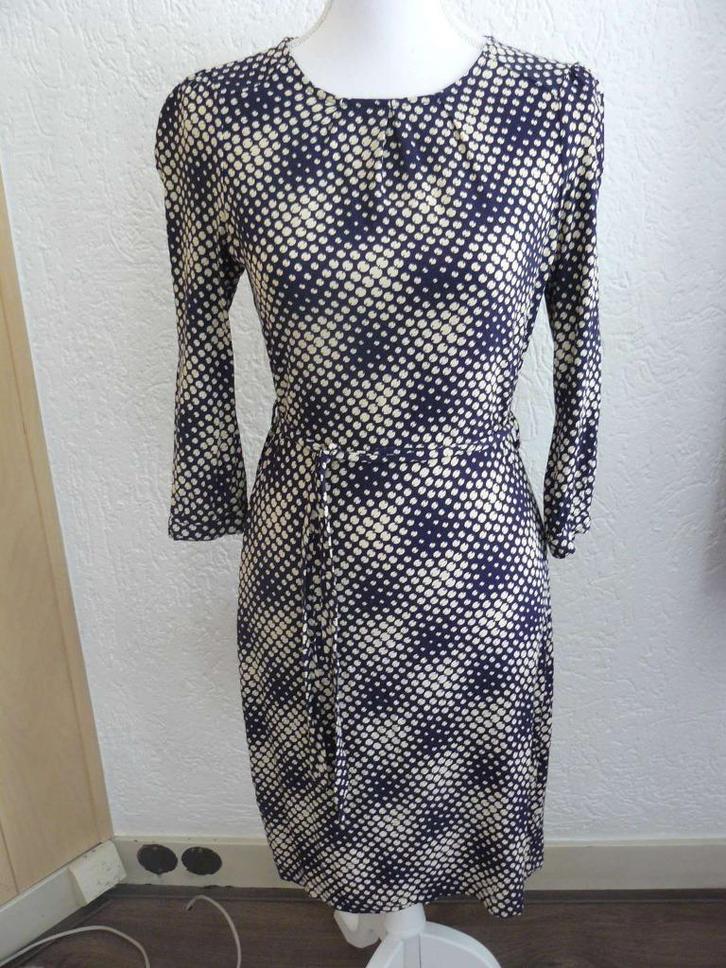 Keurige King Louie jurk maat S., Kleding | Dames, Jurken, Zo goed als nieuw, Maat 36 (S), Blauw, Boven de knie, Ophalen of Verzenden