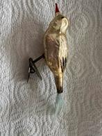 Kerstornament goudkleurige vogel, Ophalen of Verzenden, Zo goed als nieuw