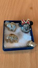 NIEUW! Broche Stekkers met Swarovski steentjes, Ophalen of Verzenden, Nieuw, Goud, Overige materialen