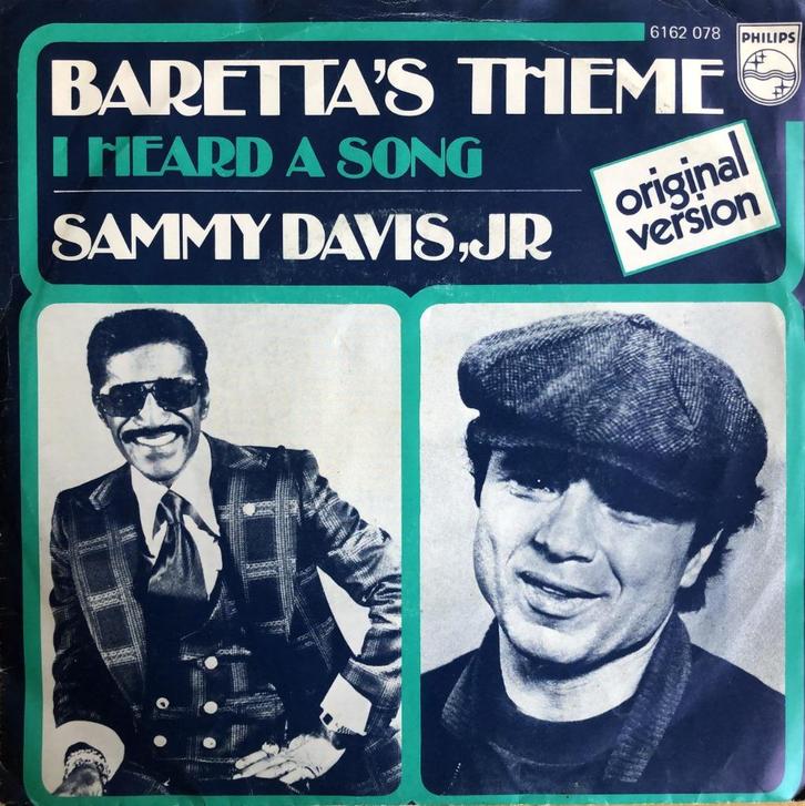1976       Sammy Davis jr                Baretta Theme   , Cd's en Dvd's, Vinyl Singles, Zo goed als nieuw, Single, Filmmuziek en Soundtracks