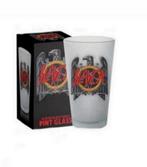 slayer, bierglas, hobby, metal, rock, mancave, rocker, biker, Ophalen of Verzenden, Nieuw, Gebruiksvoorwerp