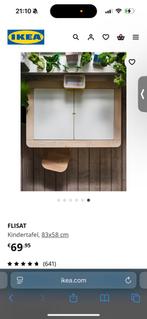 Ikea Flisat kindertafel gezocht, Ophalen of Verzenden, Zo goed als nieuw, Minder dan 150 cm, Minder dan 100 cm