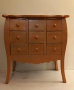 Leuk oranje kast met veel lades, Ophalen, Gebruikt, 5 laden of meer, Vintage