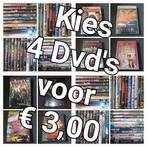 Kies 4 Dvd's voor € 3,00, Ophalen of Verzenden, Zo goed als nieuw