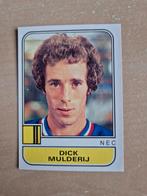Panini Voetbal 82 Dick Mulderij NEC, Verzamelen, Sportartikelen en Voetbal, Ophalen of Verzenden, Zo goed als nieuw, Overige binnenlandse clubs